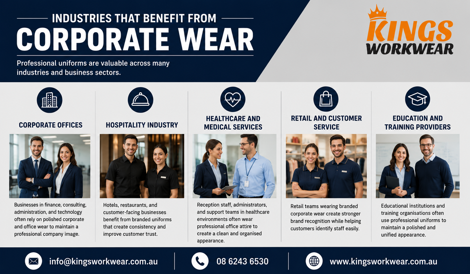 Industries That Benefit from Corporate Wear